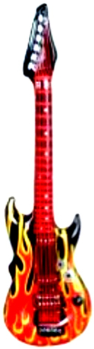 42'' Flame Guitar       $9.60